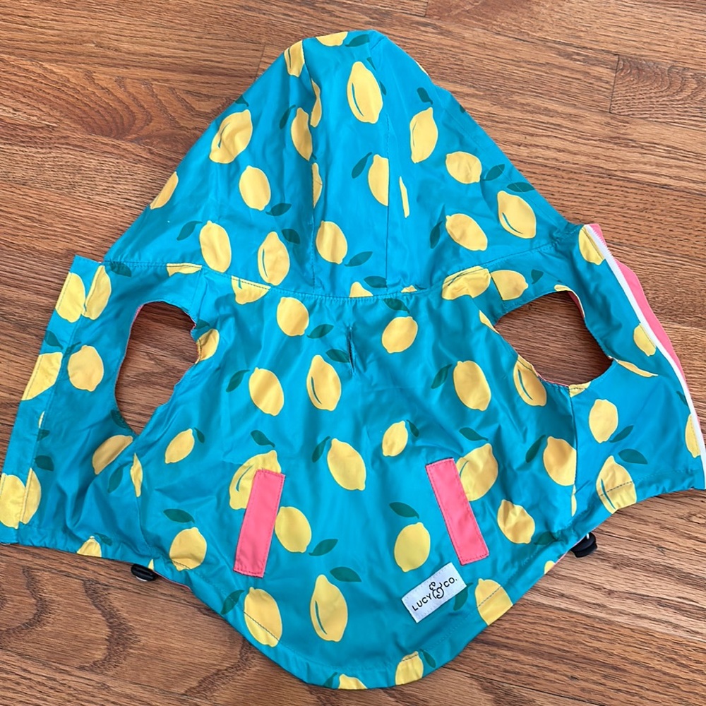 Lucy and Co Dog Raincoat Medium